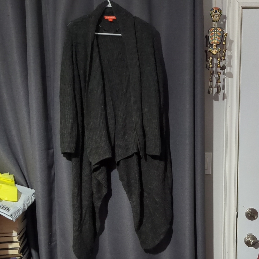 Joe Fresh Charcoal Knit Cardigan